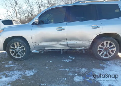2013 Lexus Lx 570 z USA, uszkodzony, nr VIN JTJHY7AX6D4097426